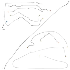 (1972) Brake Line Set - 2wd - Manual